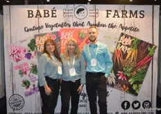 The team of Babe Farms. From left to right: Rocio Munoz, Ande Manos and Matt Hiltner.
